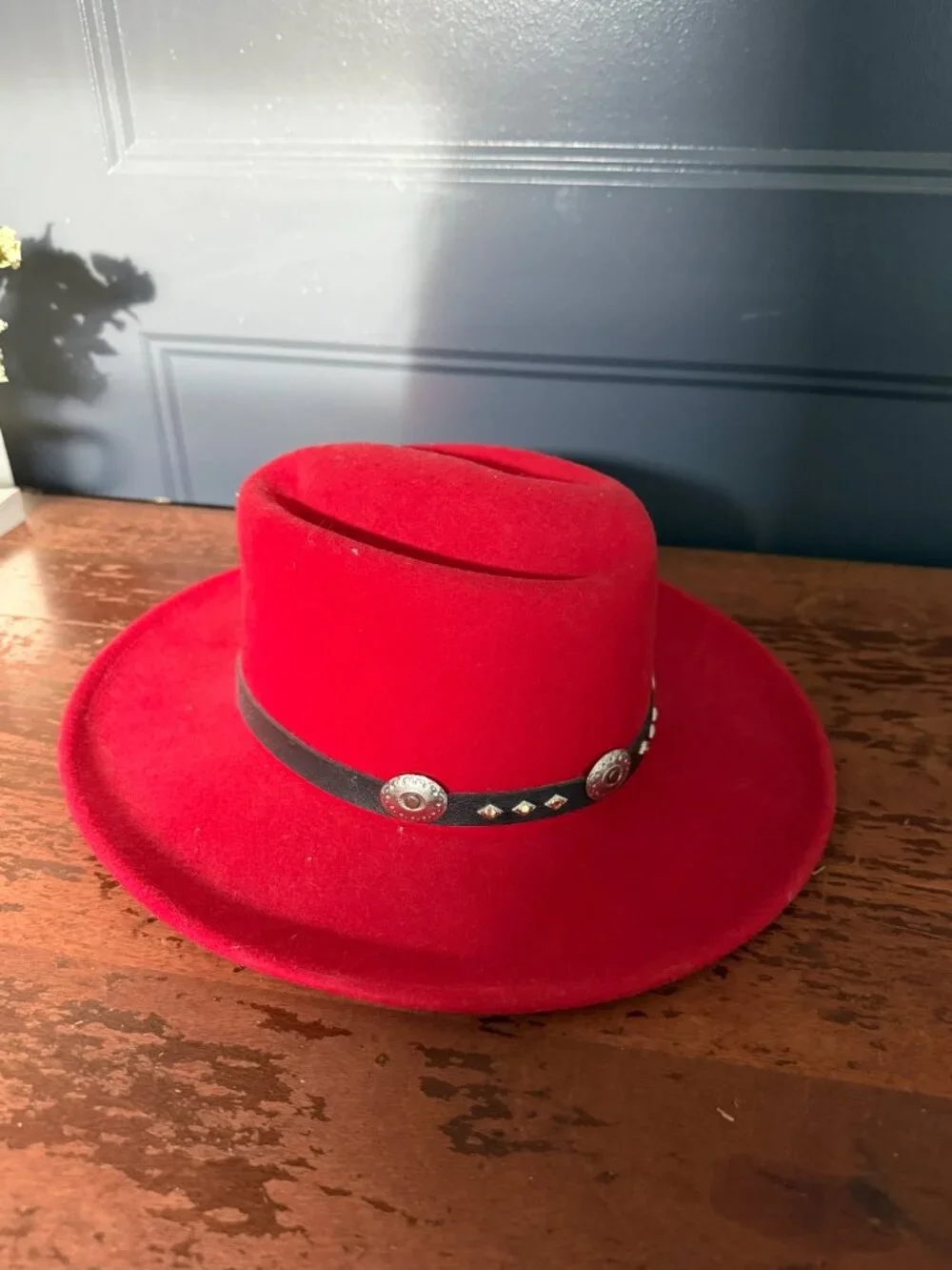 Vintage Golden Gate Red Wool Hat